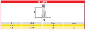 ТРУБКА 18х8/8,50/10,50-10 ТР-13 КАБАТ