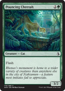 MTG 4x Pouncing Cheetah