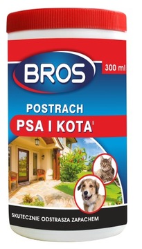 Bros Postrach Psa Kota psy i koty granulat 300ml