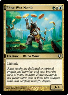 MTG 4x Rhox War Monk (Uncommon)