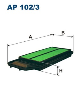 Воздушный фильтр FILTRON AP102/3 ACCORD VII 2.0 2.4