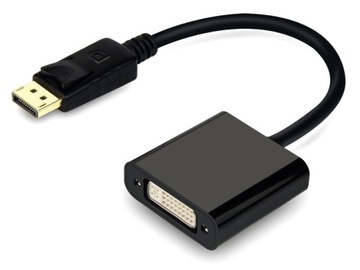 Adapter konwerter kabel DP DisplayPort do DVI z PL