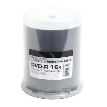 TRAXDATA DVD-R 4,7GB PRO Printable GLOSSY Cake 100
