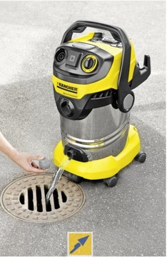 ПРОМЫШЛЕННЫЙ ПЫЛЕСОС KARCHER WD 6 P С ШЕЙКЕРОМ