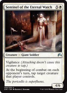 MTG 4x Sentinel of the Eternal Watch (Uncommon)