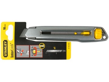 STANLEY Nóż z ostrzem łamanym Interlock 18mm