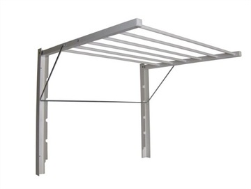 SUSZARKA ŁAZIENKOWA BIAŁA MAJKA 90CM -SUSZARKI DO UBRAŃ