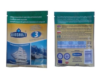 BIOPREPARAT BIOSANIT 30g bakterie do oczyszczalni