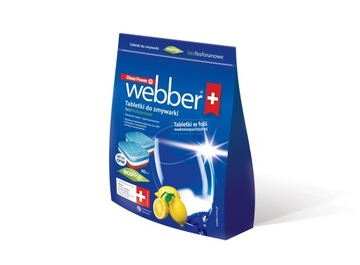 WEBBER DISHWASHER SET таблетки, соль, ополаскиватель