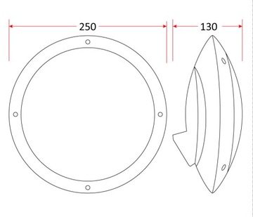 Садовый светильник WALL LAMP PLASTIC-600A черный светильник