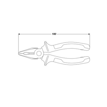 Пассатижи комбинированные / Клещи комбинированные 180 мм
