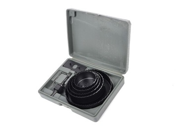 OTWORNICA FREZY KORONKA DO DREWNA ZESTAW 8 SZTUK 51 - 102 MM