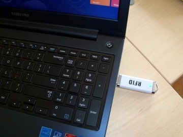 czytnik RFID UNIQUE 125kHz, rozm. PenDrive, dek.CE