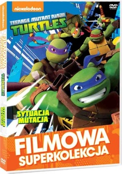 WOJOWNICZE ŻÓŁWIE NINJA - SYTUACJA MUTACJA DVD 24h