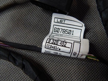 BMW 3 GT F34 INSTALACE DVEŘE LEVÝ ZADNÍ 9326450