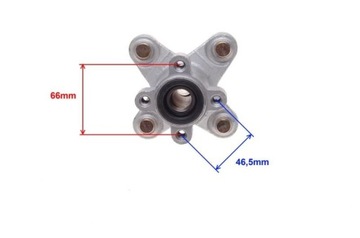 ПЕРЕДНЯЯ СТУПИЦА квадроцикла Башан, расстояние между шпильками 110мм
