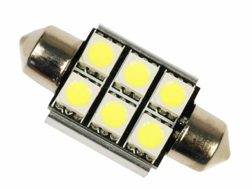 Rurka 6 LED canbus C5W C10W CAN BUS SMD 36 mm FV