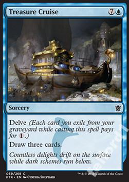 Treasure Cruise - draw 3 kart @@@@@@