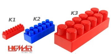 ПОЛЬСКИЙ Klocki Hemar K1 K1BD + 6x МАШИН Дешевая высота.