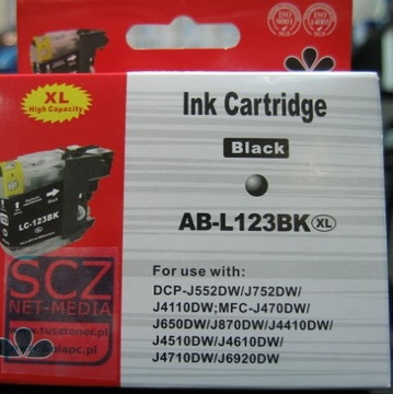 Do BROTHER LC-121 LC-123 Z CHIP DCP-J132W J152W J172w J552dw J4110dw J4750