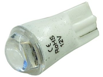 W5W LED T10 SMD x3 biała CIEPŁA mega MOC 12V 5W RS