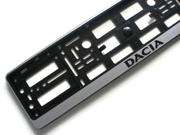 Ramka z napisami DACIA ramki pod tablice euroclip
