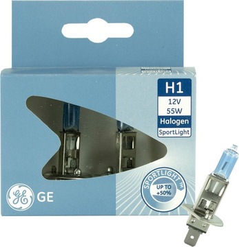 GE H1 SPORTLIGHT +50 НАБОР ЛАМПОК 2+2 W5W СИНИЙ