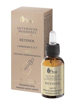 SERUM Retinol z Witaminami C, E 30ml Przeciwstarzeniowe dla Cery Dojrzałej