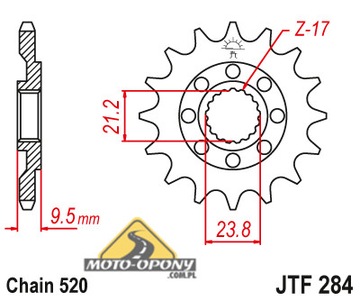 Комплект привода Honda CR 250 96-02 Супер цепь