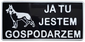 TABLICA OSTRZEGAWCZA - ALUMINIUM (gospodarzem)