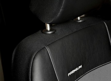 фото ориг. №4, Covers on the seat automobile - decorative overlay premium to opel astra 5 black