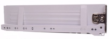 METALBOX metalowe boki do szuflady BIAŁE 400/86