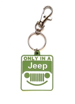 Брелок JEEP KEYRING с резиновой решеткой :)