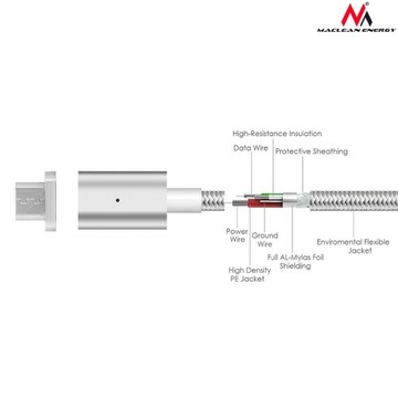 МАГНИТНЫЙ КАБЕЛЬ MICRO USB SAMSUNG SONY LG XIAOMI