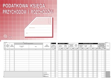 DRUK K3 PODATKOWA KSIĘGA PRZYCHODÓW I ROZCHODÓW A5