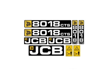 Naklejki JCB CTS 8008 8010 8014 8016 8018 8020