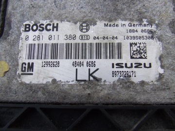 OPEL ASTRA III H Komputer 1.7 CDTI GM 12992628