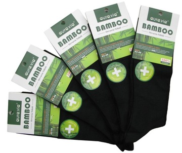 5x Skarpety damskie Bambusowe AURAVIA bambus 39-42