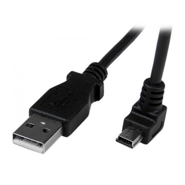 Kabel Kątowy MiniUSB Mini USB do USB DOLNY 0,5M