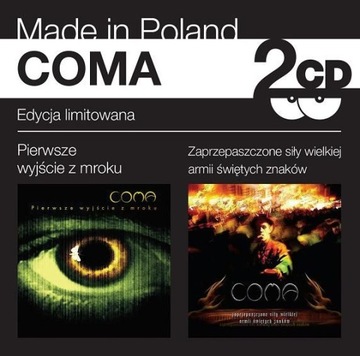 COMA PIERWSZE WYJŚCIE Z MROKU ZAPRZEPASZCZONE 2CD!