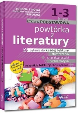 POWTÓRKA Z LITERATURY SZKOŁA PODSTAWOWA KLASY 1-3