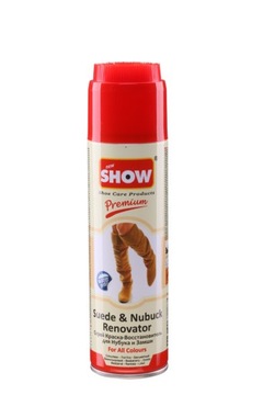 SHOW Renowator w sprayu do zamszu nubuku butów 250ml bezbarwny