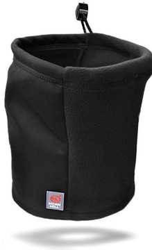CIEPŁY Komin -czapka PERUSHELL softshell + POLAR.1