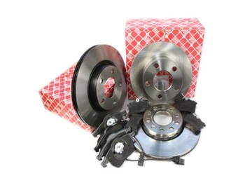TARCZE FEBI KLOCKI TYL AUDI A4 B8 A5 A6 QUATTRO Q5