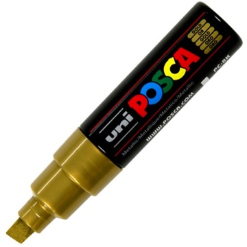 Marker Uni z farbą POSCA PC-8K Złoty 0,8