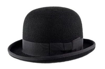 Pánsky klobúk MELONIK derby 100% vlna veľkosť 60