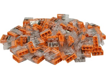 WAGO COMPACT 3-проводной быстроразъемный разъем