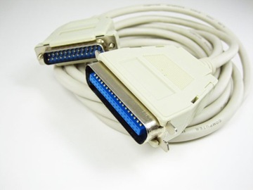 LPT Centronics DSUB 25 -контактный кабель принтера 1,8 м
