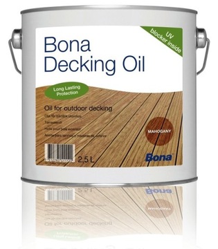 BONA DECKING OIL - 2,5 L - KOLOR TEAK - SULEJÓWEK