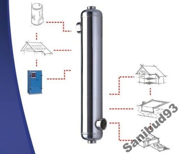 B180 HEXONIC теплообменник для бассейна